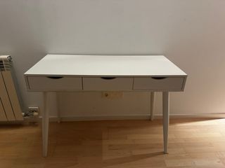 Escritorio Ikea Blanco 3 Cajones
