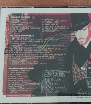 Tino Casal Único: Antología Audiovisual CD