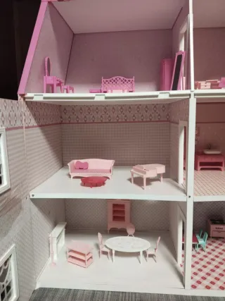 Casa de Muñecas Hello Kitty Rosa