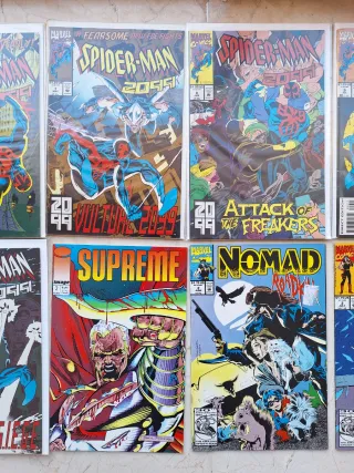 Lote de Spiderman 2099 comics y otros