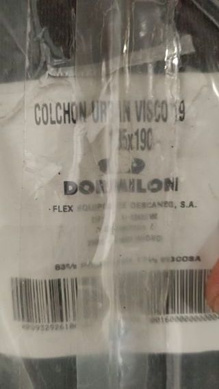 Colchón Urban visco 150x190 Dormilón Nuevo