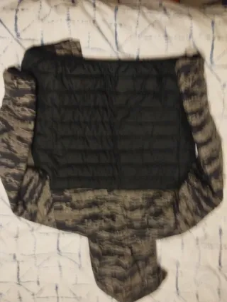 Plumífero Quiksilver Negro y Multicolor