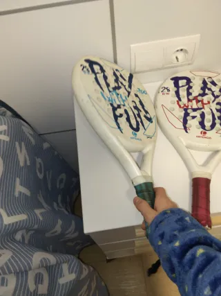 Pack 2 raquetas pádel niño