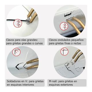 SOLDADOR DE PLASTICOS + 200 GRAPAS (NUEVO)