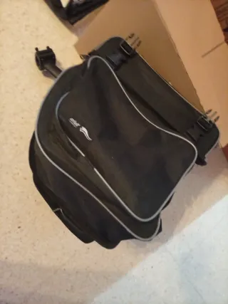 Alforjas para bicicleta negras