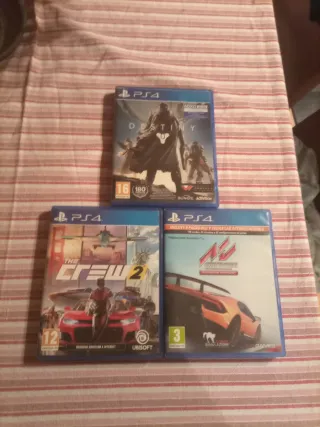 PS4 Juegos: Destiny, The Crew 2 y Assetto Corsa