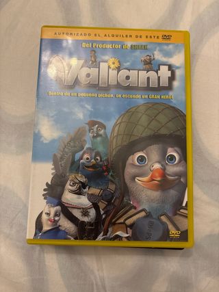 DVD Valiant Película Animada Español