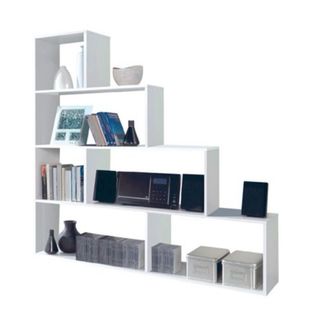 Estantería blanca modular