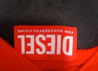 Sudadera Diesel Roja