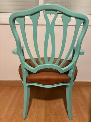 Silla de comedor estilo vintage