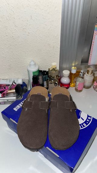 Zapatos Birkenstock Marrones
