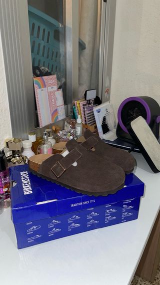 Zapatos Birkenstock Marrones