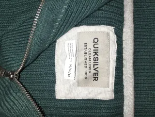 Jersey Quiksilver Lana Verde Hombre