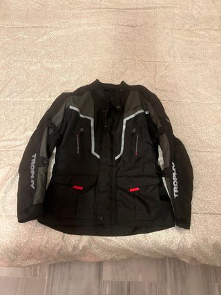 Chaqueta Moto Trophy Negra talle M