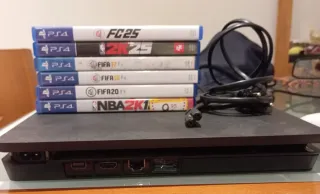 Ps4 1TB + 2 Mandos +6 juegos +cable alimentación