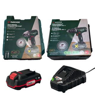 TALADRO Y ATORNILLADOR DE IMPACTO CON BATERIA