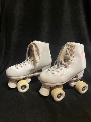 Patines Oxelo Roller Artístico Quad 100 Blanco. 34