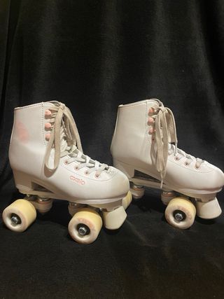 Patines Oxelo Roller Artístico Quad 100 Blanco. 34