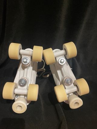 Patines Oxelo Roller Artístico Quad 100 Blanco. 34