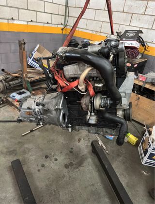 Adaptador 1.9 TDI a caja BMW 5V