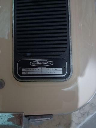 Radiador Soltermi Beige y Plata