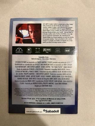 DVD The Piano Player - Cine de Acción y Suspense