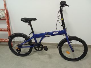 Bicicleta Plegable Fila Azul Nueva