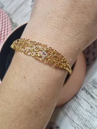 Pulsera Tous Milosos oro y diamantes