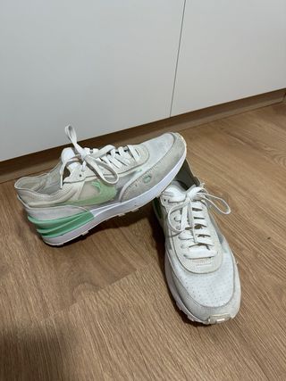 Zapatillas Nike Waffle One Verde/Blanco