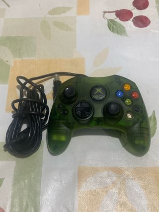 Mando Xbox Transparente Verde