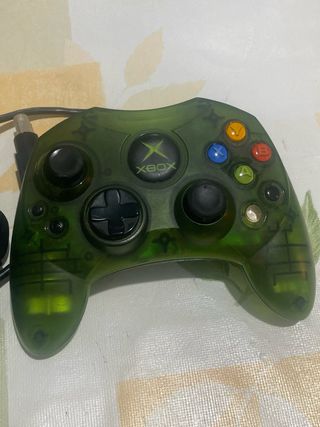 Mando Xbox Transparente Verde