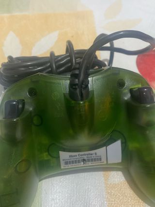 Mando Xbox Transparente Verde