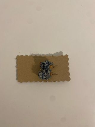 Pendientes hechos a mano de vaquero