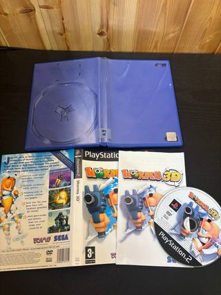 Worms 3D PS2 (PlayStation 2) SEGA
