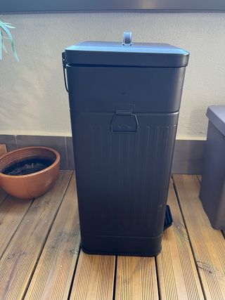 Cubo de Basura Zara Home Negra 30L
