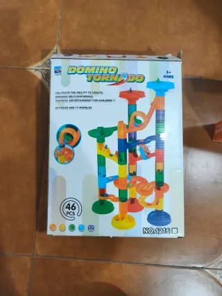 Torre de Canicas Domino Tornado 46 Piezas