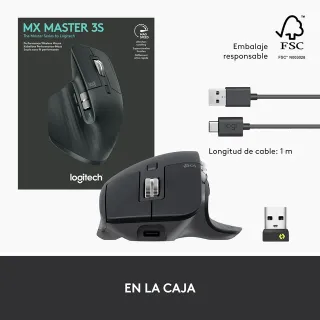 (Nuevo) Logitech MX Master 3S Ratón Inalámbrico