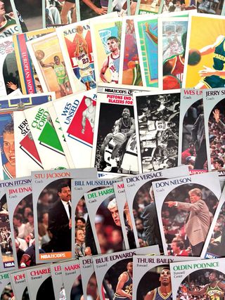 Lote Cartas NBA Hoops 1990-91