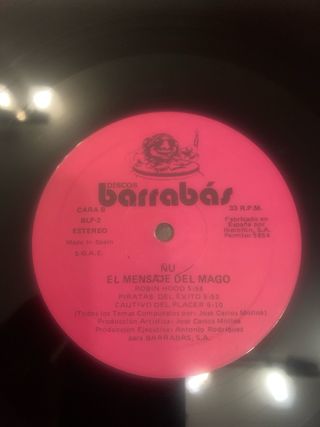 Vinilo Ñu El Mensaje del Mago