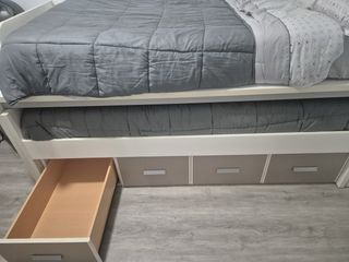 Cama nido madera y tela Solo hoy!!