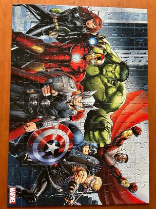 Puzzle Vengadores 2x100 piezas Educa