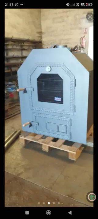 Horno de leña premium. Nuevo. Somos fabricantes.