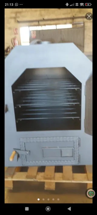 Horno de leña premium. Nuevo. Somos fabricantes.