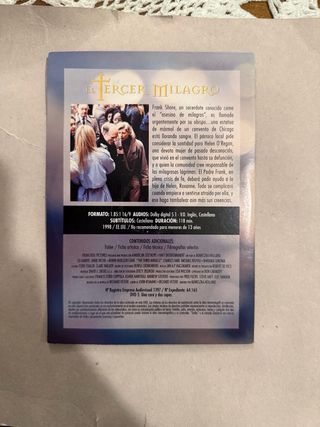 DVD El Tercer Milagro