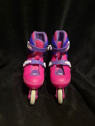 Patines Oxelo Play 3 Niños Rosa T. 32-34