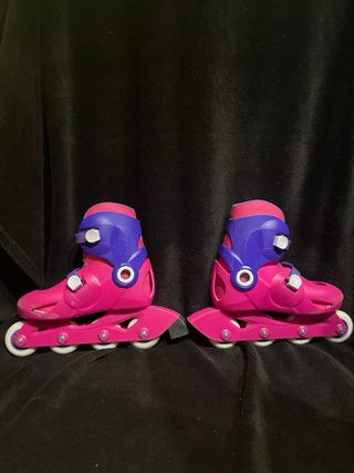 Patines Oxelo Play 3 Niños Rosa T. 32-34