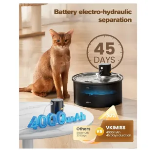 Fuente para gatos VKIMISS 4000mAh