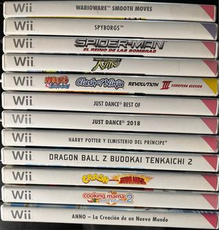 Juegos Wii 10€/unidad