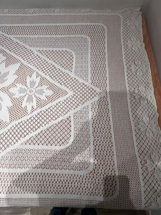 Colcha Ganchillo Artesanal - Hecha a Mano 238x210