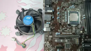 Pack Placa Base MSI B250M + CPU I5-7400 +Disipador